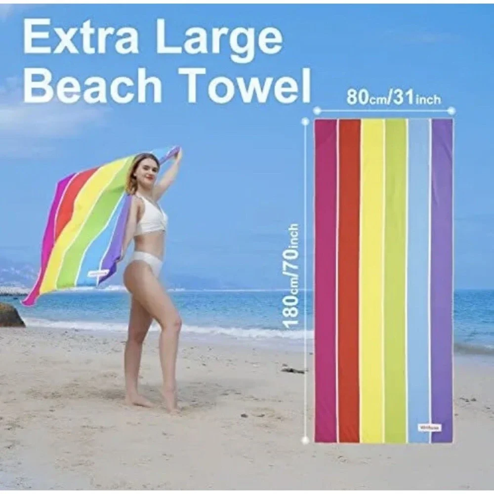 NWT Winthome Microfiber Beach Towel, 31